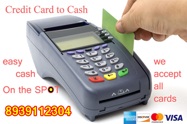 credit card to cash chennai